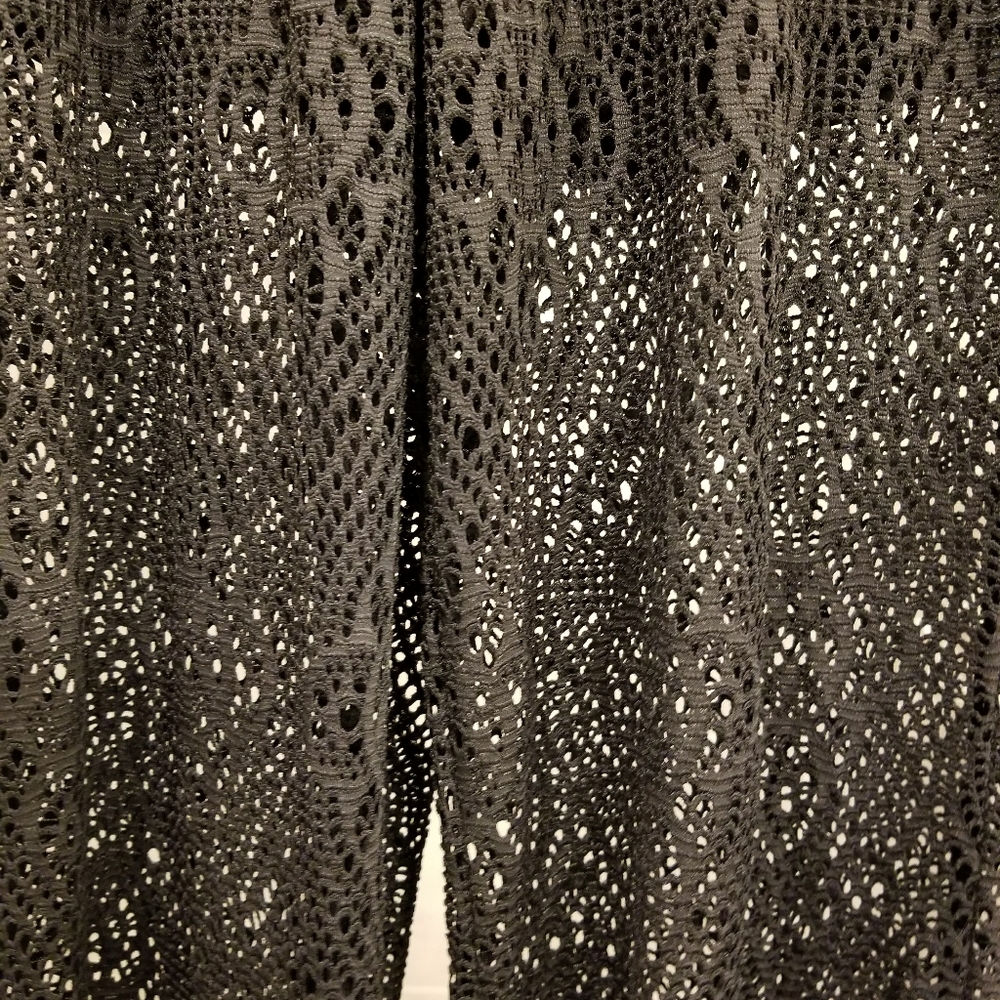 Black See Through Pants (Size: XS)